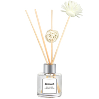 Girlgo-touch — diffuseur de parfum de luxe, liquide, désodorisant, vendu avec des bâtons, bouteille en verre, 45ml