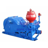 F1300 F1600 pompe à boue de forage à simple effet Triplex nouvelle pompe de forage de puits de pétrole et de gaz de traitement de fonte pour perceuse à roche