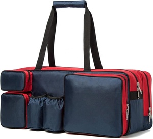 Sac de tennis en nylon balistique de luxe avec compartiment à chaussures, vente en gros directe d'usine, personnalisable OEM ODM, pour commandes en gros - Product Image 1