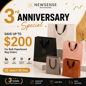 Newsense tissu personnalisé noir au détail avec votre propre logo impression <span class=keywords><strong>sac</strong></span> cadeau sacs à provisions en <span class=keywords><strong>papier</strong></span> de luxe de marque avec Logos - Product Image 4