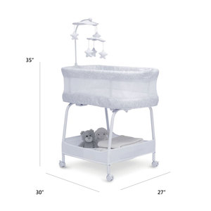 เปลเด็กอ่อนไฟฟ้าแบบโยกอัตโนมัติสำหรับกลางคืน ขายส่งจากผู้ผลิต - Product Image 1