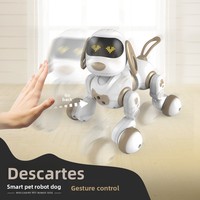 Yingjia 18011 DeCart Roboterhund Elektrisches Intelligentes Haustier mit Sprachinteraktion und Programmierfunktionen aus Kunststoff