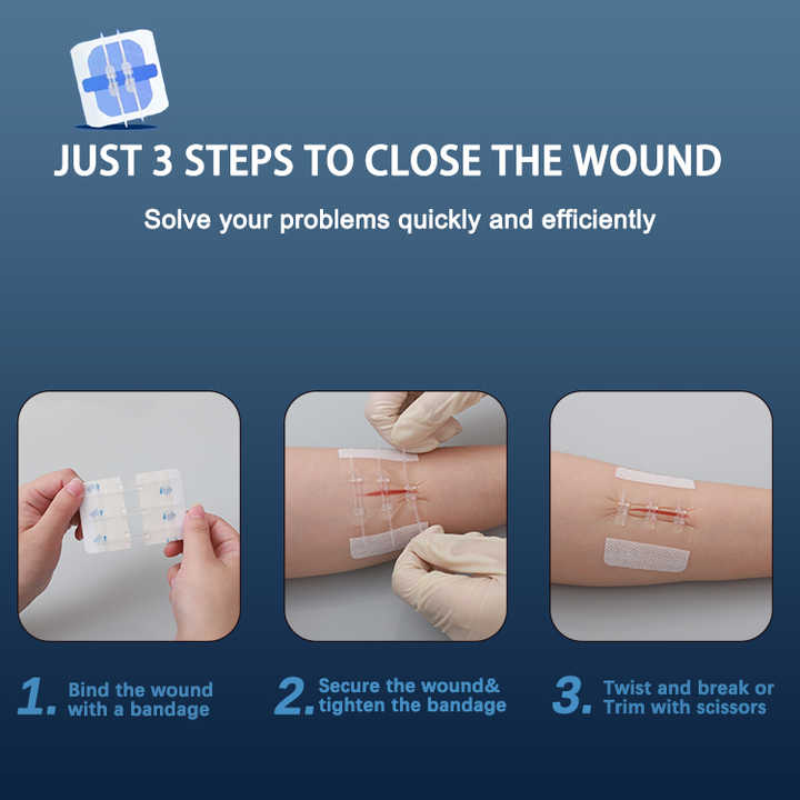 Medical Disposable Hydrocolloid Skin Wound Care Strip Sterile ...
