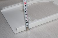 Kit de ventilation de fenêtre portable industriel et commercial pour climatiseur, adaptateur de tuyau d'évacuation de 5,9 pouces, joint coulissant réglable en PVC/caoutchouc