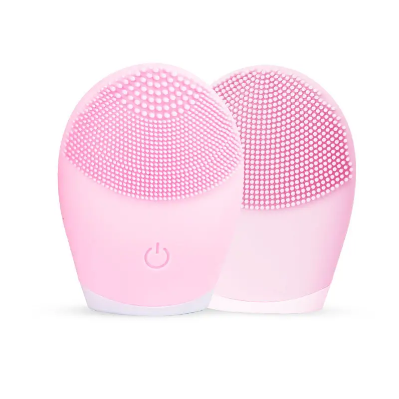 KKS lift facial à prova d' água silicone massagem sônica elétrica escova de limpeza facial