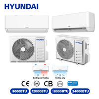 Climatiseur résidentiel HYUNDAI, solution de refroidissement 12000 BTU, sans onduleur, R410A, unité de climatisation de type split