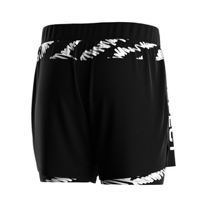 With Compression Bjj Mma Lined <b>Layer</b> Athletic Color Block Fitness Suit Sport Workout Men's 2 in 1 Shorts - Product Image 2