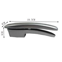 2-in-1 multifunctionele aluminiumlegering knoflookpers, handmatige knoflookmixer en knoflookstamper
