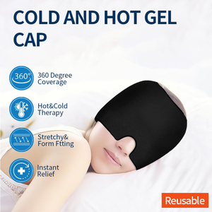 Baolun topi pereda sakit kepala, topi pereda sakit kepala, terapi dingin, tidak beracun - Product Image 3