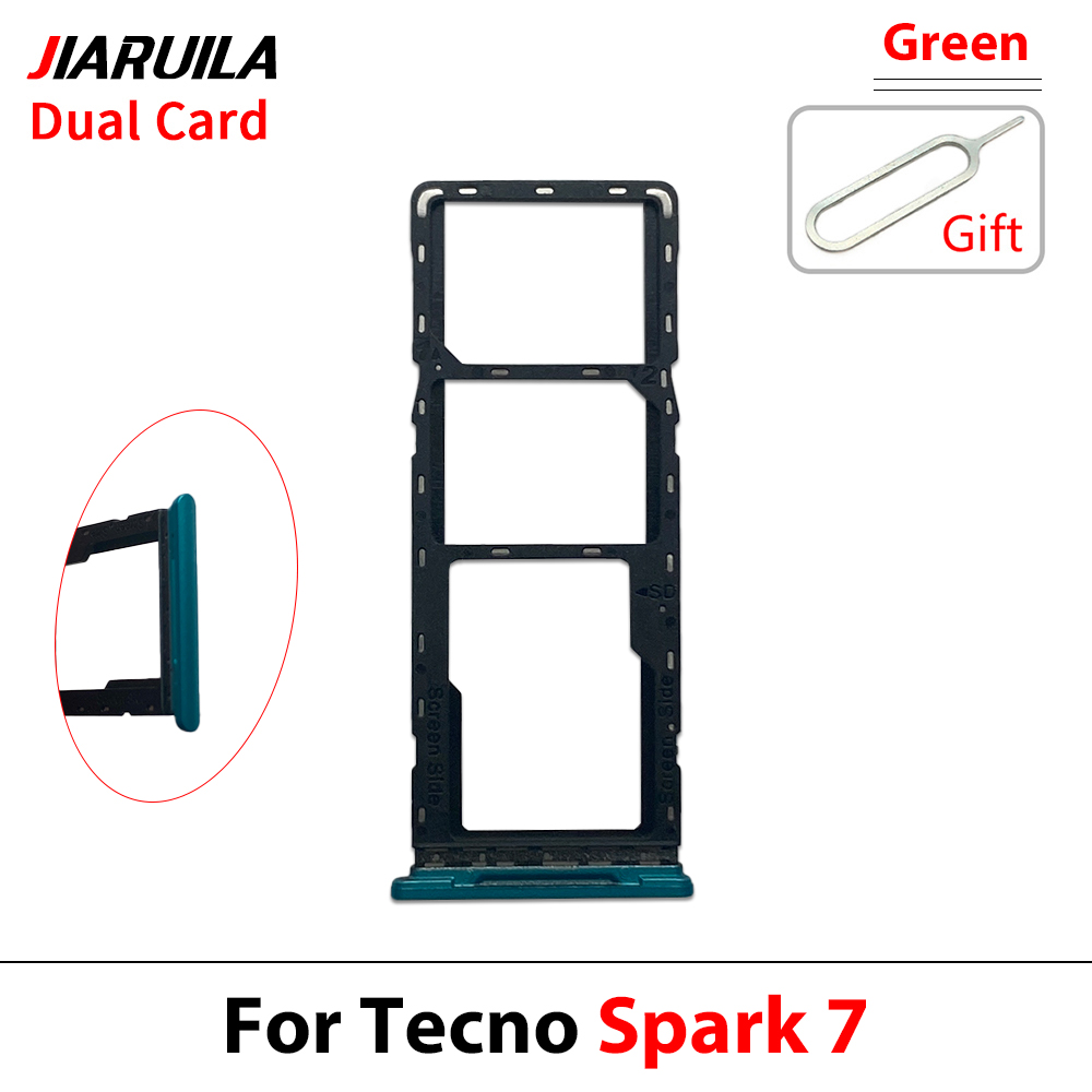 Para Tecno Spark 7 verde