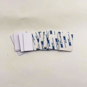 Tùy chỉnh in 40*60mm Matt kết thúc màu đen/trắng <span class=keywords><strong>NFC</strong></span> điện thoại di động phẳng Sticker/<span class=keywords><strong>NFC</strong></span> thẻ không thấm nước PVC vật nuôi Vật liệu 13.56MHz ISO - Product Image 3