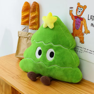 ของเล่นตุ๊กตาต้นคริสต์มาสสีเขียว, ของเล่นตุ๊กตาต้นคริสต์มาสน่ารัก, เหมาะสำหรับเป็นของขวัญสำหรับครอบครัวสำหรับเด็กชายและเด็กหญิง - Product Image 4