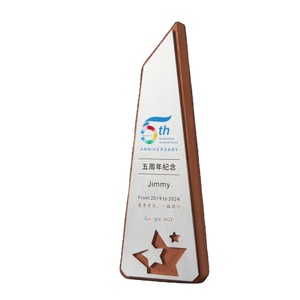 รางวัลและถ้วยรางวัลจากไม้กุหลาบสลักด้วยเลเซอร์มาใหม่2024เป็นพันธมิตรแบรนด์พรีเมี่ยมสำหรับแผ่นเหรียญรางวัลถ้วยรางวัล - Product Image 4