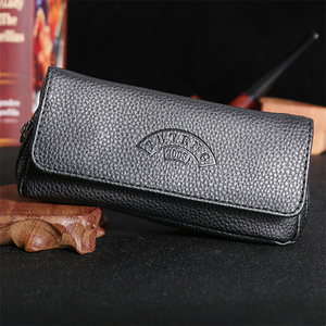 Sacs de rangement de luxe en PU Futeng pour pipes à fumer, sacs à tabac portables personnalisés pour accessoires de fumeur, vente en gros - Product Image 1