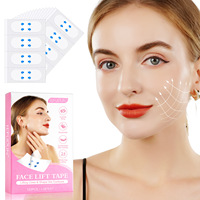 Bandes de lifting faciales en silicone SEFUDUN, invisibles, effet liftant longue durée toute la journée, pour lifter les rides et sculpter les contours du visage