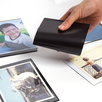 Cadre photo de poche magnétique en PVC personnalisé 4X6 5X7 8X10 aimant de réfrigérateur manchon photo pour la décoration de la maison