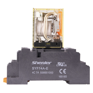 Shenler rkm4co012l + syf14a 12VDC 10A thu nhỏ Điện tiếp sức Điện áp Relay mỏng với cơ sở trong Rơ Le ổ cắm - Product Image 2