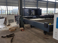 Machine de découpe laser à fibre 6000W, haute précision, commande CNC 4 axes Cypcut pour tôles en acier inoxydable