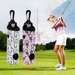 Porta Pelotas de Golf con Logotipo Personalizado, Bolsa de Transporte para Pelotas de Golf con Gancho Ligero, Accesorios de Golf Portátiles - Product Image 4