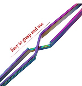 Lima de <span class=keywords><strong>Uñas</strong></span> Multifunción de Acero Inoxidable, Lima de Doble Cabeza, Herramientas de Manicura, <span class=keywords><strong>Pinza</strong></span> de Escultura, Empujador de Cutículas - Product Image 3