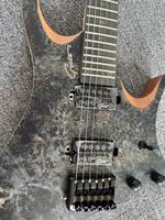 6-Strings Headless Electric Guitar Maple Neck Rosewood Fingerboard Mahogany Matte Body H-S-H Pickup 24 Frets BK Hardware Grote