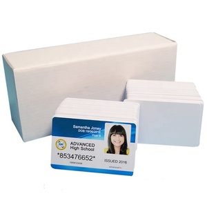 Diseño holograma muestra policarbonato tarjeta de identificación nacional en blanco con números de serie - Product Image 6
