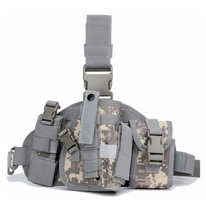 यूनिवर्सल ड्रॉप लेग होल्स्टर दाएं हाथ की सामरिक मोले जांघ बैग पाउच पैर का दोहन - Product Image 4