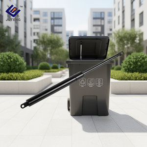 Cilindro de gas para cubo de basura de bajo precio, de acero/acero inoxidable, con longitud de extensión personalizada, para uso en muebles, automotriz e industrial, 100 - Product Image 1