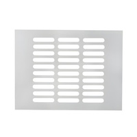 Placa Metálica Perforada de Acero Inoxidable SS304, Recubierta con Polvo, con Orificios Ranurados, para Protección de Construcción, Fabricada en Anping
