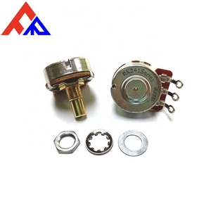 Vente directe du fabricant FANRUI, potentiomètre rotatif CTS de 24 mm, RK241T01-M8C6.65-RC19A8-A500K20%-FR, guitare électrique, basse - Product Image 5