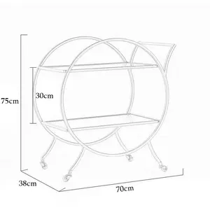 Xe Đẩy Quán Bar Cho Gia Đình Có 2 Kệ Gương Xe Đẩy Phục Vụ Quán Bar Tại Nhà Cho Nhà Hàng Khách Sạn Tiệc Cưới