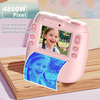 Nouvelle Caméra Numérique Miniature HD avec Capteur d'Image CMOS Couleur, Impression Couleur sur Papier, Double Objectif Avant et Arrière, Résolution Vidéo 1080p