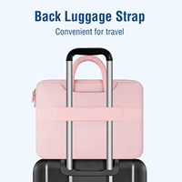 Étui pour ordinateur portable chaud de 15 à 16 pouces, housse rembourrée pour ordinateur portable compatible avec MacBook Pro 16, sac pour ordinateur portable matelassé avec poignée, motif floral