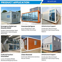Maison modulaire pliable à montage rapide, de haute qualité, respirante, multi-usages, avec conteneur détachable
