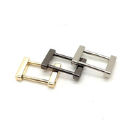 Boucle en D en alliage de zinc, 19 mm, en métal, amovible, pour bagages et accessoires de quincaillerie, vente en gros d'usine