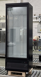 Commercial 500L <strong>Ice</strong> Cream Vertical Freezer <strong>Display</strong> Frozen <strong>Food</strong> Glass Cabinet Galato <strong>Stand</strong> up Freezer - Product Image 2