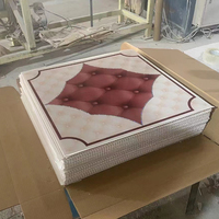 Dalles de Plafond en PVC Ignifuges 600x600mm pour Décoration Intérieure