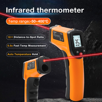 Termómetros Infrarrojos Industriales Portátiles de Grado Industrial, Nuevos, Venta al Por Mayor de Fábrica, -50°C ° C-400 ° Termómetros C