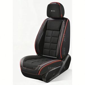 Coussin de siège de voiture en cuir de luxe, ensemble complet, toutes saisons, universel, pour Highlander, CROWN, Rav 4, Harrier, Sienna - Product Image 4