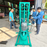 Machine de forage de puits d'eau électrique rotative 3KW facile à utiliser, pour usage agricole, 150m, certifiée ISO9001, 380V