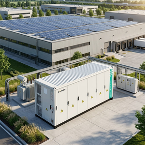 Conteneur de stockage d'énergie intégré avec modules de batterie, PCS, BMS, refroidissement HVAC, suppression d'incendie et plateforme de contrôle à distance cloud - Product Image 5