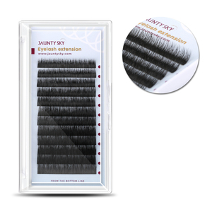 Fournitures d'usine Marque privée de fourrure de vison sibérien Emballage personnalisé Kits d'extension de cils de vison véritable OEM - Product Image 1