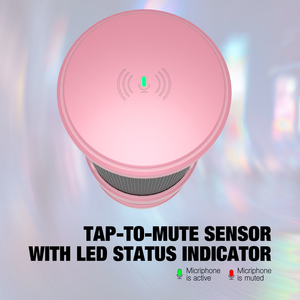 Microphone de jeu professionnel <span class=keywords><strong>Fifine</strong></span> <span class=keywords><strong>A8</strong></span> RGB rose USB à condensateur pour diffusion en direct, enregistrement en studio et enseignement - Product Image 5