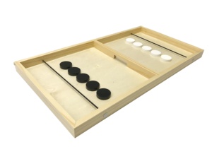 Two Player Tabletop Ejection Fast Battle <strong>Game</strong> Interactive Table Desktop Battle Winner Board Toys WOODEN ELASTIC CHESS <strong>GAME</strong> - Product Image 6