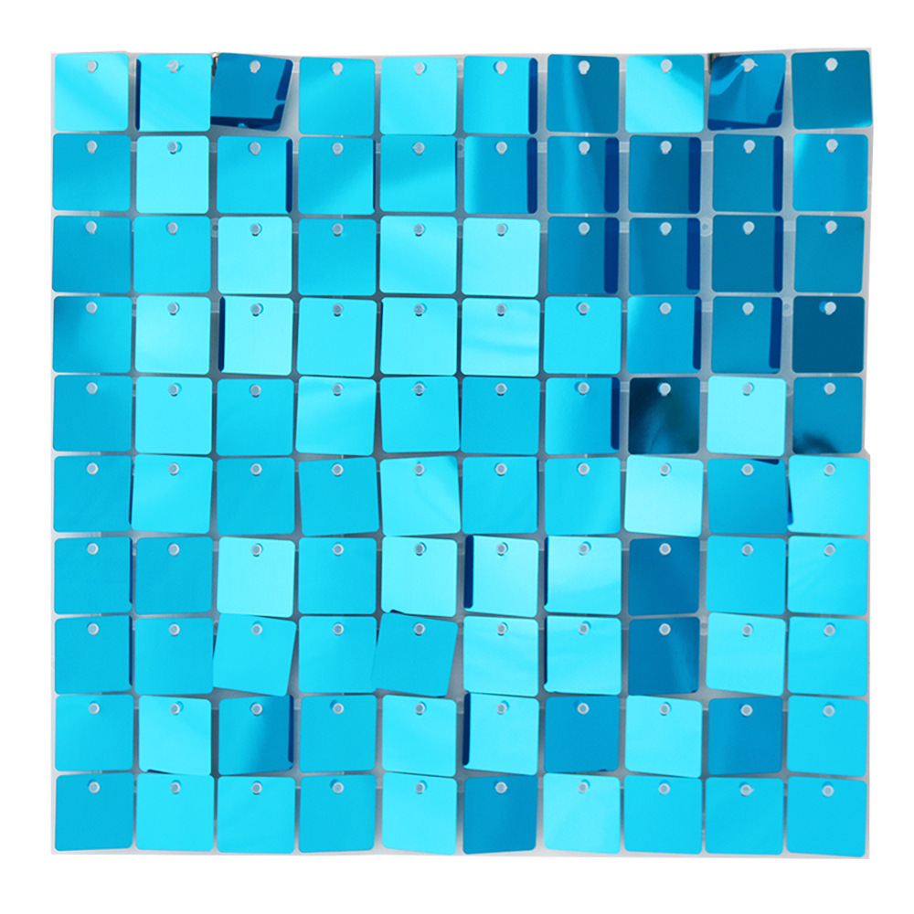 Plaque de base carrée transparente bleu ciel 7021 3030 cm