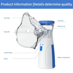 Mini nebulizador portátil para uso doméstico de ojos para bebé, Kit portátil, máquina médica eléctrica, nebulizador de malla de mano - Product Image 3