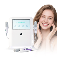 Analyseur de peau portable OEM d'usine personnalisable haut de gamme 4 en 1 à jet d'oxygène à bulles de CO2