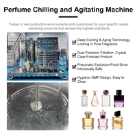 Machine de mélange de parfums, mélangeur multi-processus avec filtration et refroidissement intégrés pour la production de parfums, d'huiles essentielles et de cosmétiques