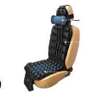 Coussin de siège et dossier gonflables intelligents JFT 3D à pression réduite, modèle SJ03-D, universel quatre saisons, avec port USB, respirant