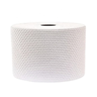 Paños de Limpieza Industriales Resistentes 3D Hex Wipes, Paños Multiusos en Rollo, Rollo Jumbo Hydrolace